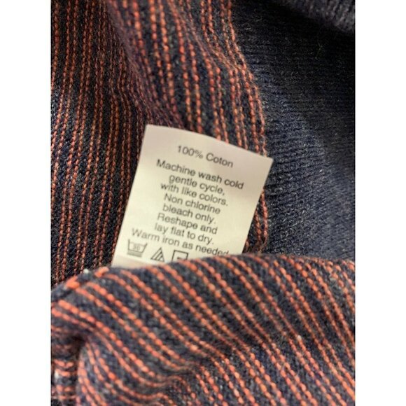 J Crew Mens XL Striped Sweater 100% Cotton - Picture 10 of 10